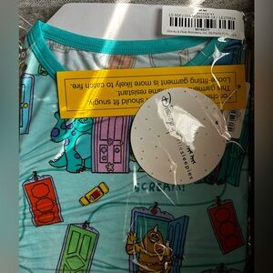 Monsters Inc short sleeve 2 piece 5/6